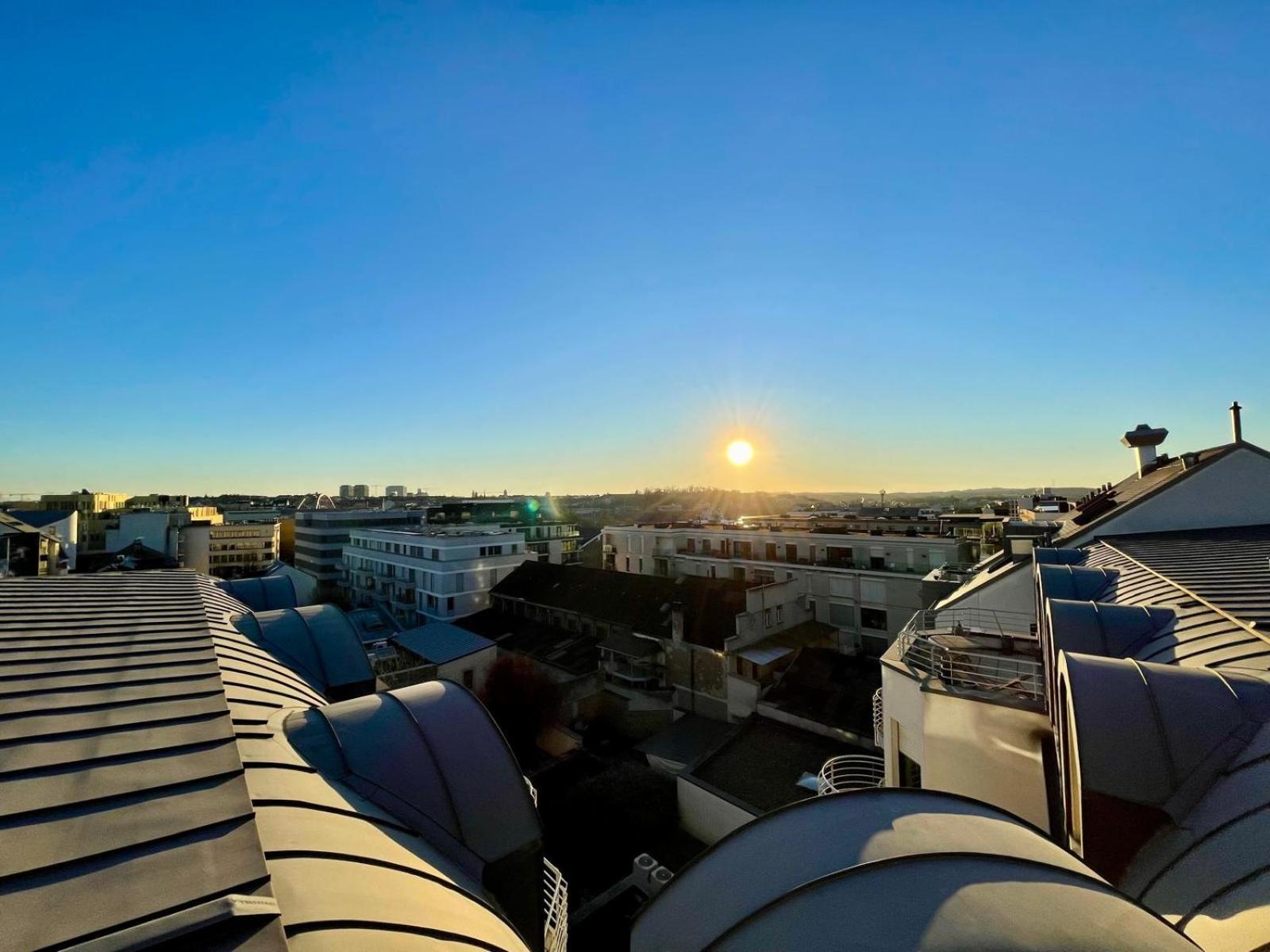 شقة Lux Penthouse - Office, Terrace, Gym & Parking لوكسمبورغ المظهر الخارجي الصورة
